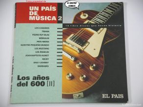 CDs de Musique: Un país de música 2 Los años del 600, II, CD Barrabás, Pata Negra, Los Mustang, Humet, Micky, Triana